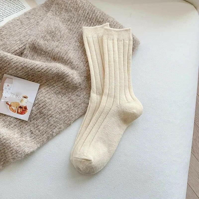 Cashmere Wool Women’s Warm Winter Socks 06