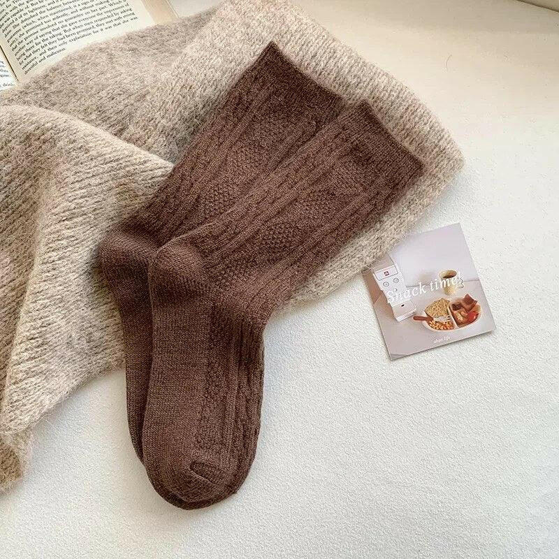 Cashmere Wool Women’s Warm Winter Socks 09