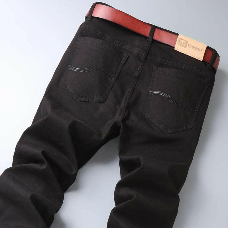 Casual Business Straight Denim Pants