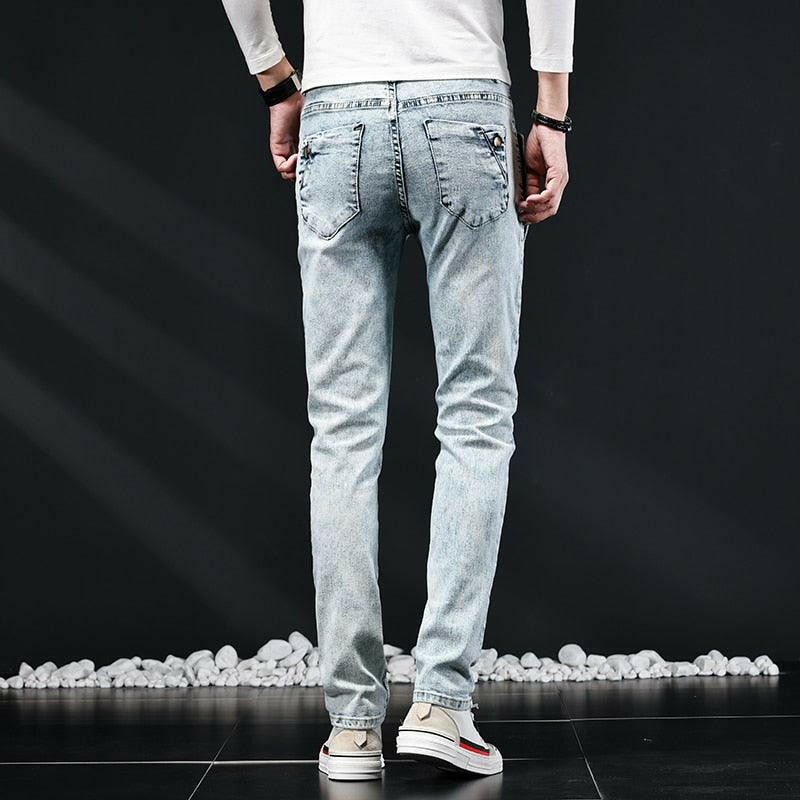 Casual Pattern Men’s Denim Jeans