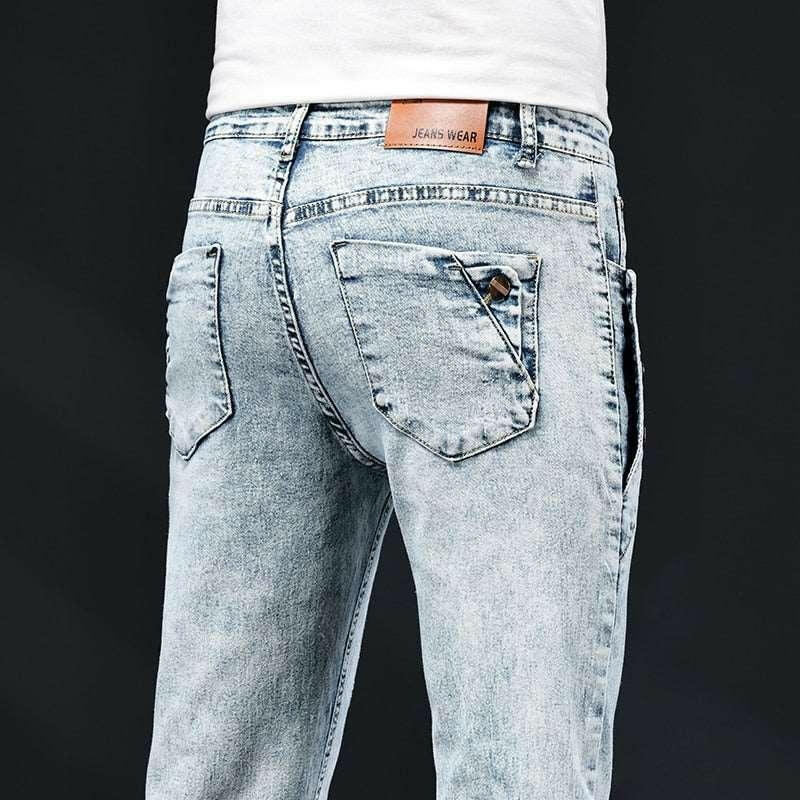 Casual Pattern Men’s Denim Jeans