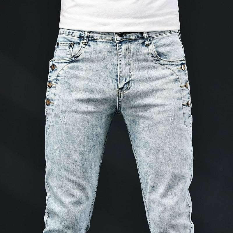 Casual Pattern Men’s Denim Jeans