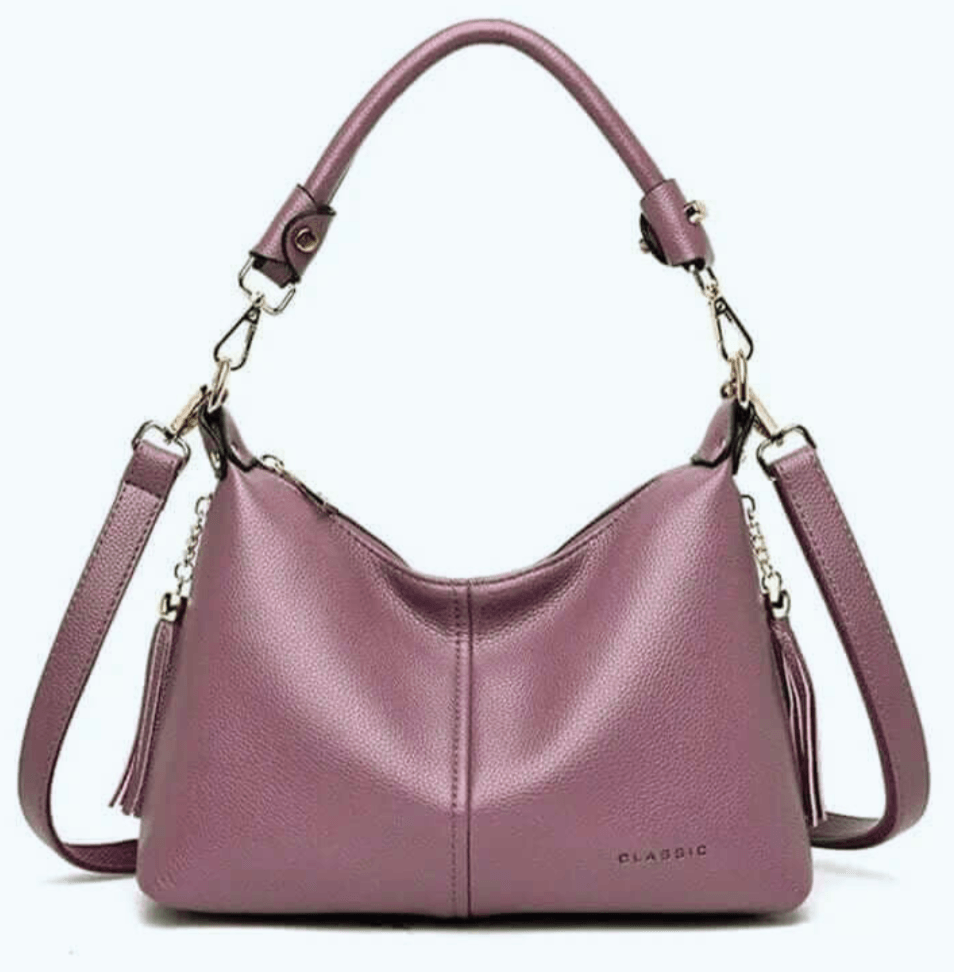 The Celeste Genuine Leather Crossbody Bag - Clearance Taffy