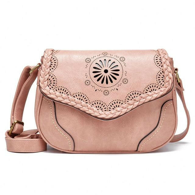 The MIRANDA Classic Floral Style Shoulder Bag - Shoulder Bags by The Nichole Collection