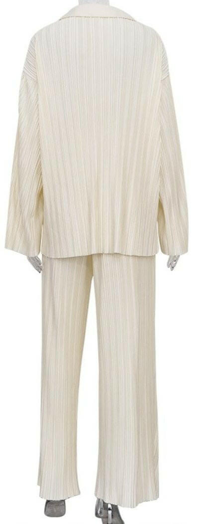 Women's Vogue Classic Wide Leg Suit - by The Nichole Collection