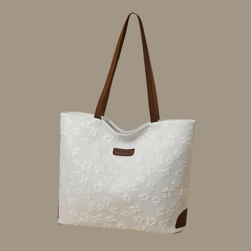 Durable Nylon Bag with Square Vertical Section & Inner Zipper Pocket - Nylon Bags by The Nichole Collection