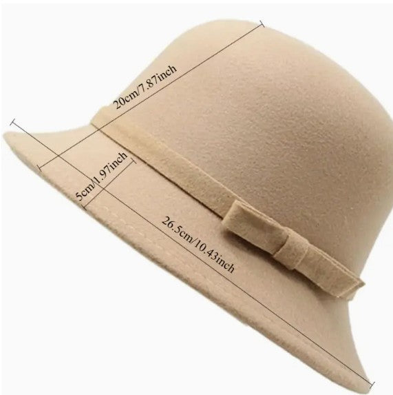 Sophisticated Formal Bucket Hat for All Seasons – Lightweight & Sturdy with Drawstring Closure - Hat by The Nichole Collection