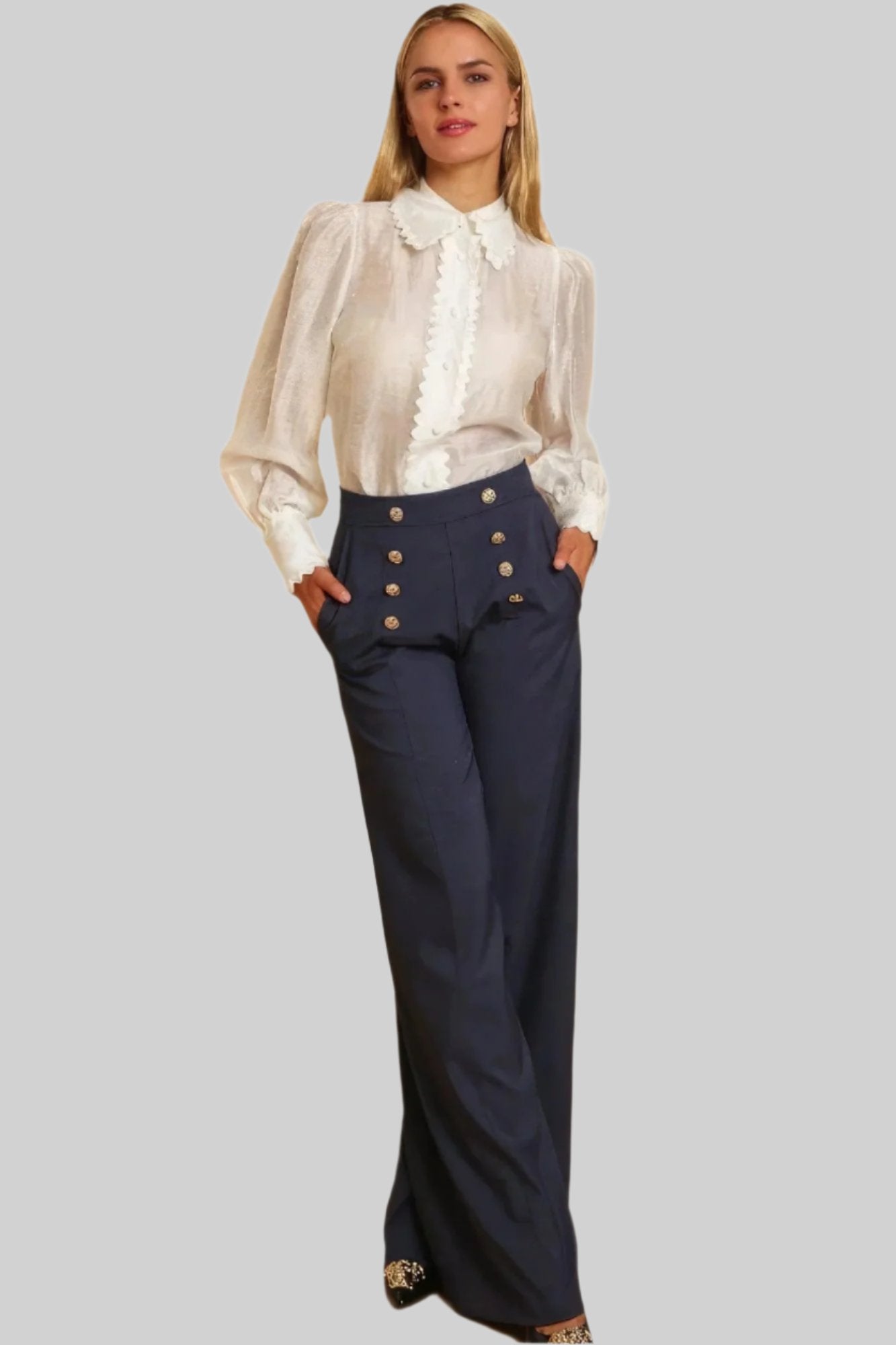 High-Waisted Dressy Pants for Elevated Style - The Nichole Collection