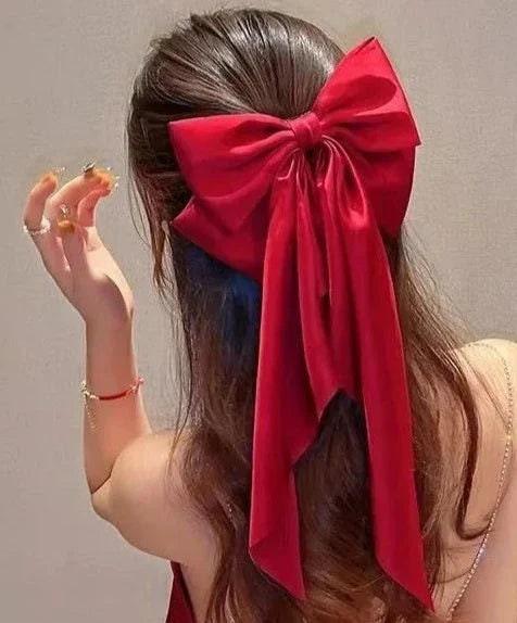 Satin Hair Bows - by The Nichole Collection