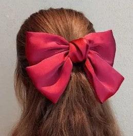 Satin Hair Bows - by The Nichole Collection