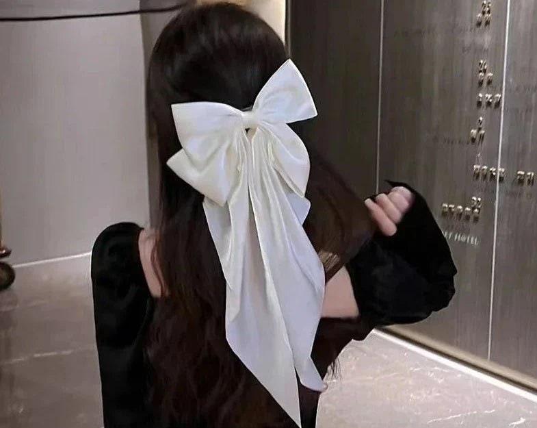 Satin Hair Bows - by The Nichole Collection