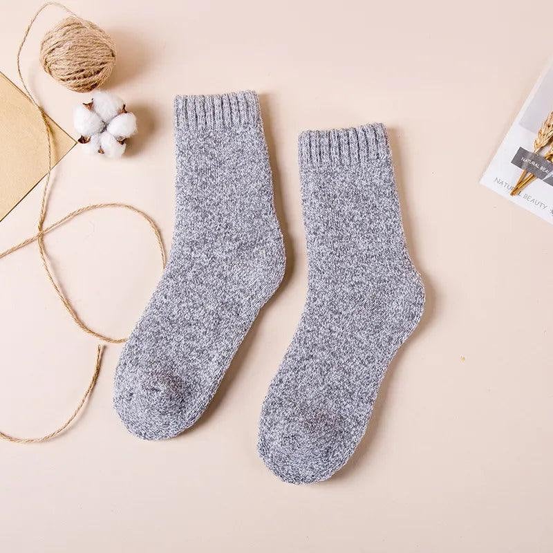 Men’s Merino Wool Socks - 3 Pack Grey EUR SIZE 39-46