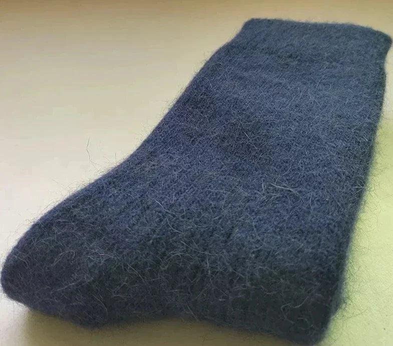 Merino Wool Winter Socks Navy blue 36-42