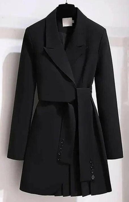 Women's Trench Coat Style Jacket for Classic Style