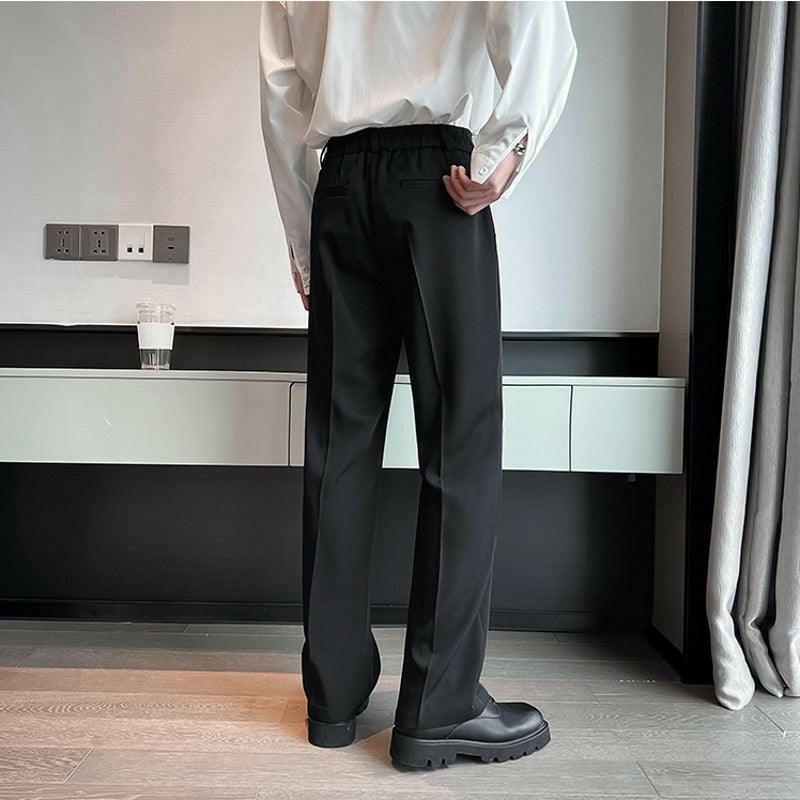 Men’s High Waist Casual Wide-Leg Trousers for Ultimate Comfort