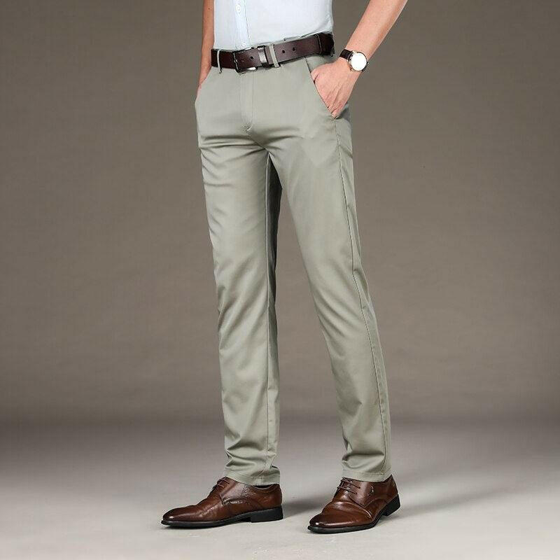 Men’s Lightweight Smart Casual Pant in lyocell blend fabric