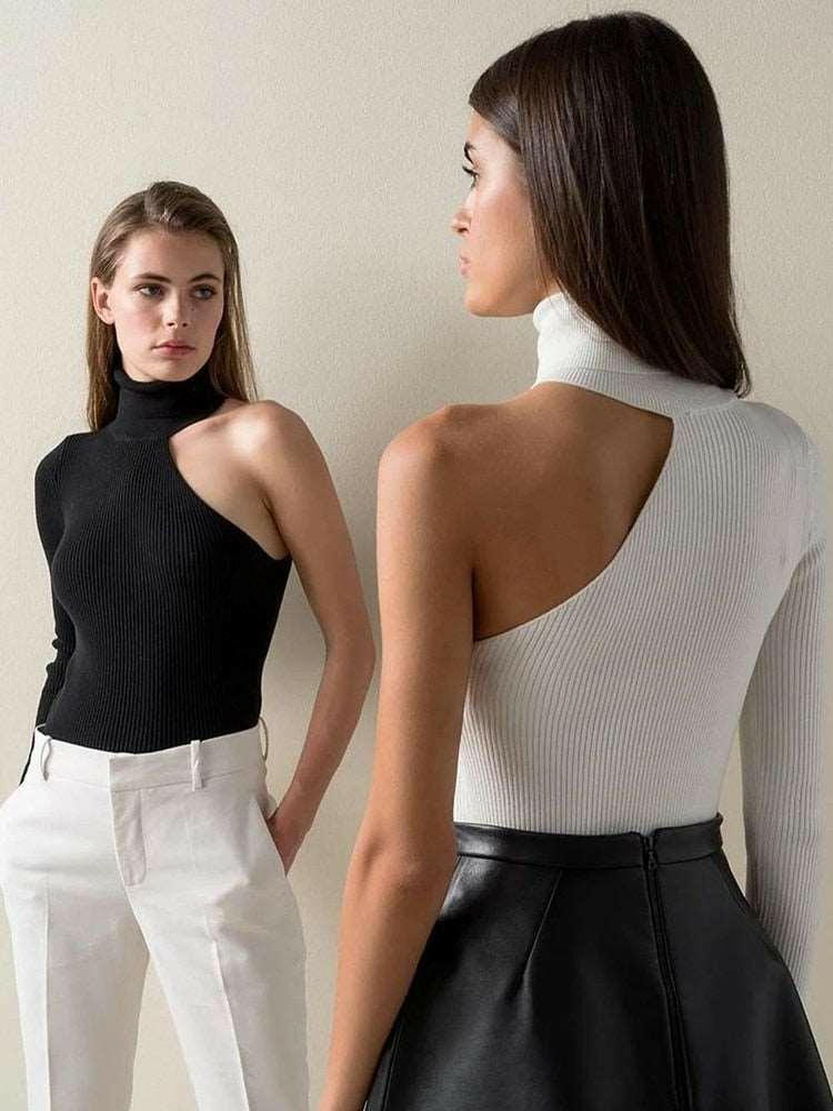 Slim Fit Ribbed Bodysuit - Versatile & Stylish