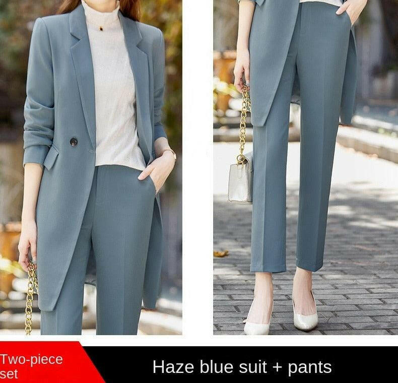 Sophisticated Women's Blazer Suit Light Pant Suits 2-3 Days