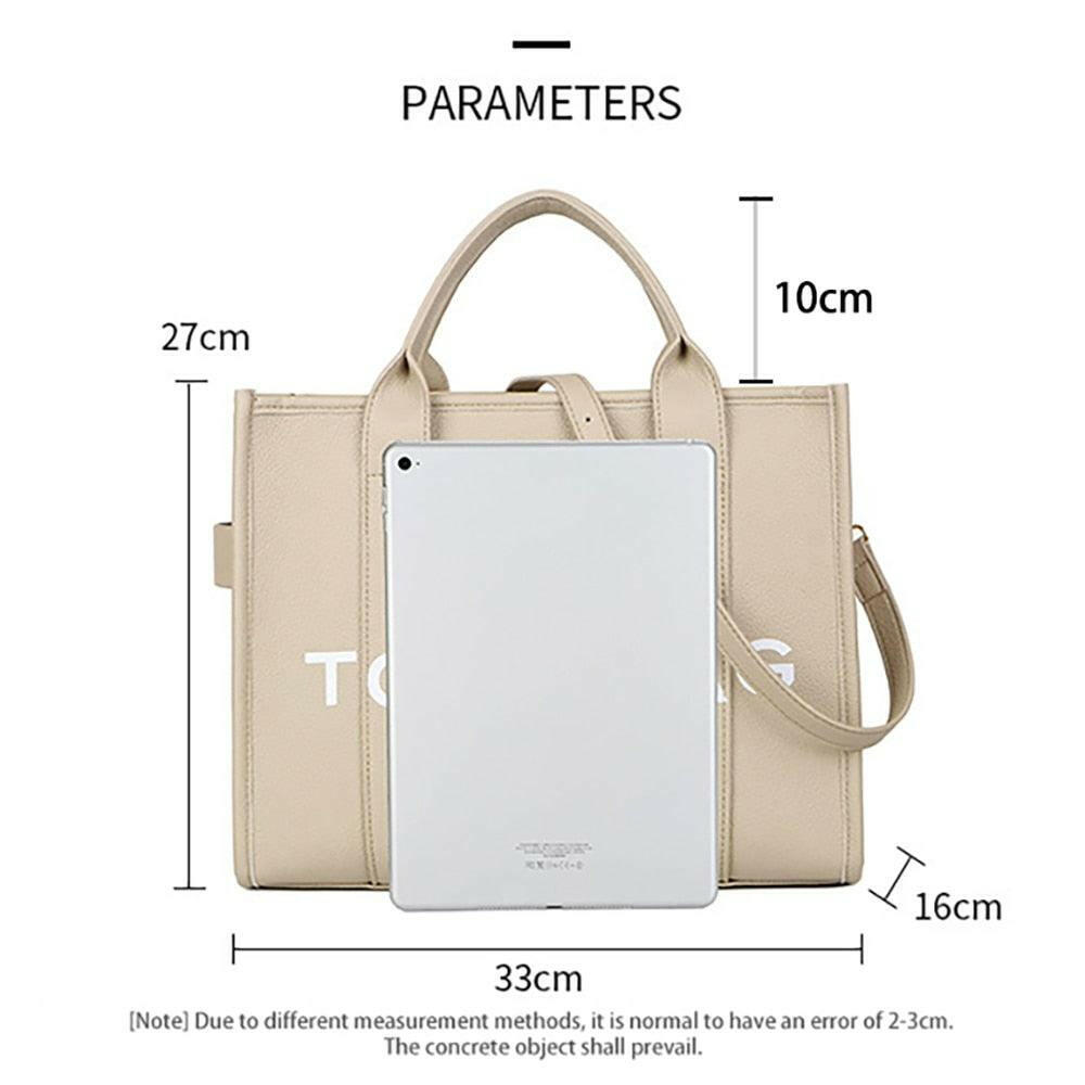 Stylish Audrey Tote Bag with Zipper Pocket for Everyday Essentials White