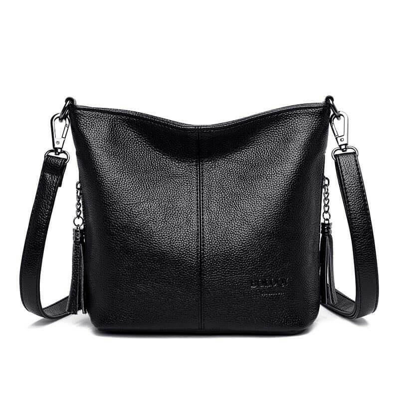 The ESTRELLA Bucket Bag Black