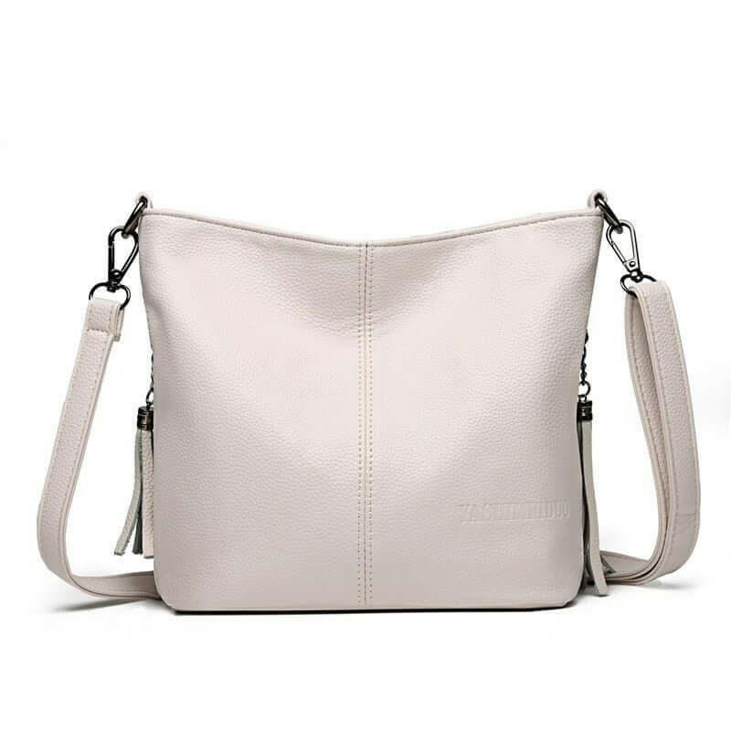 The ESTRELLA Bucket Bag White