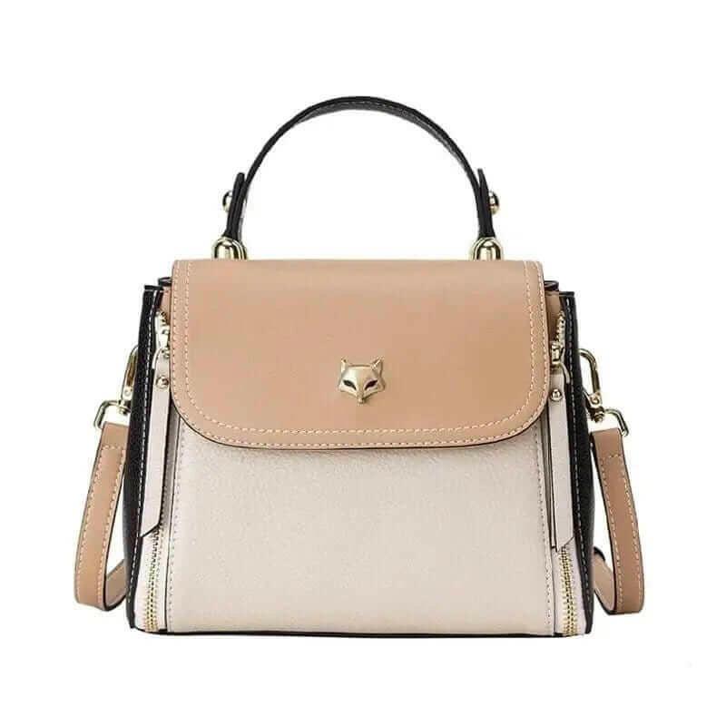 Stylish Genuine Leather KAYLEE Crossbody Tote for Everyday - Handbags by The Nichole Collection