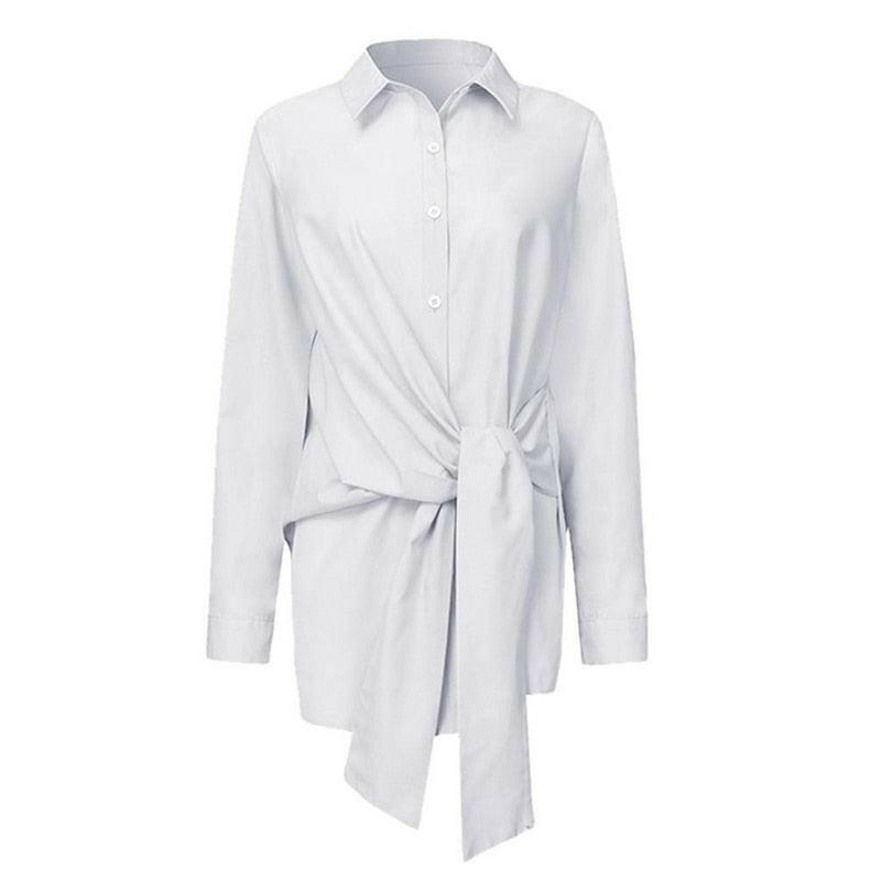 Stylish Long Sleeve Lapel Shirt