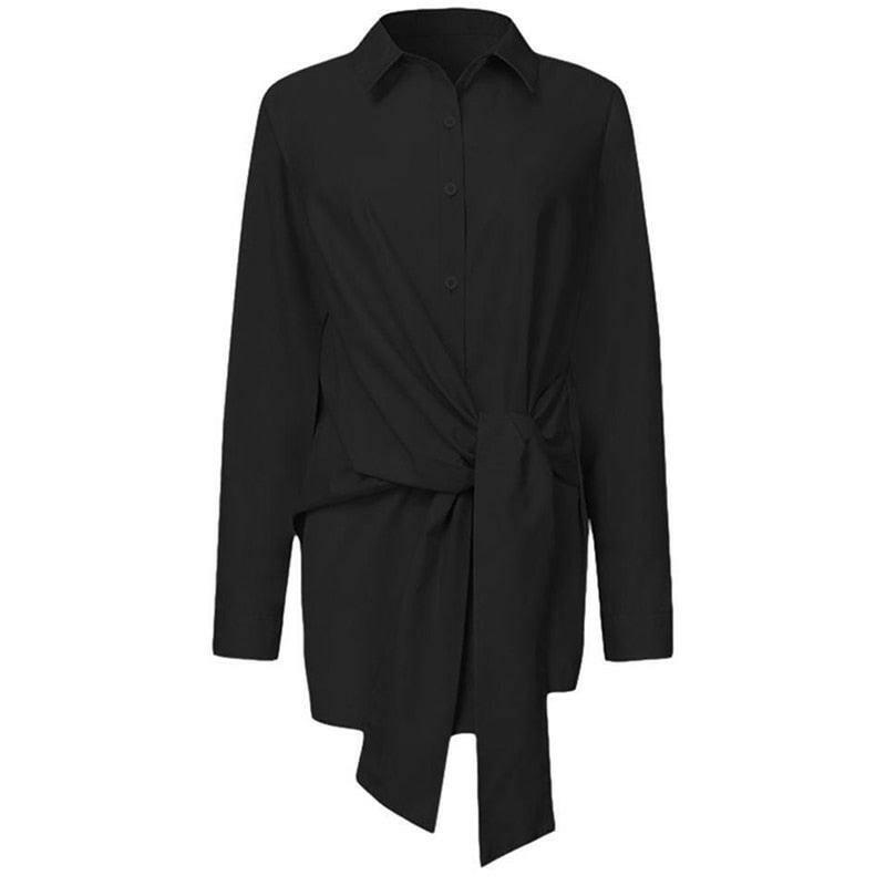 Stylish Long Sleeve Lapel Shirt