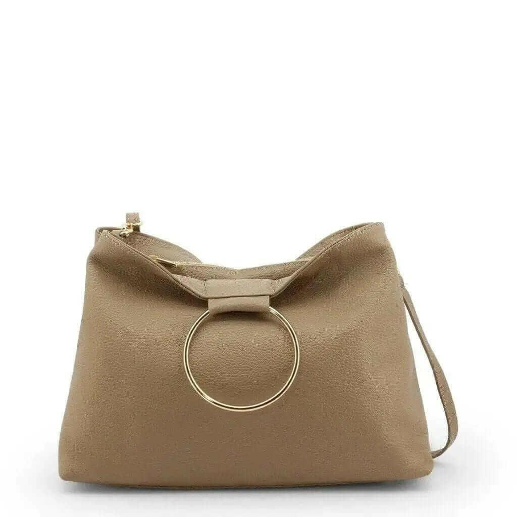 THE LAURA - Genuine Italian Leather Bag with Adjustable Shoulder Strap - Bags Handbags by The Nichole Collection