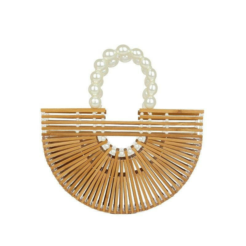 Trendsetting Bamboo Bag with Stylish Design A