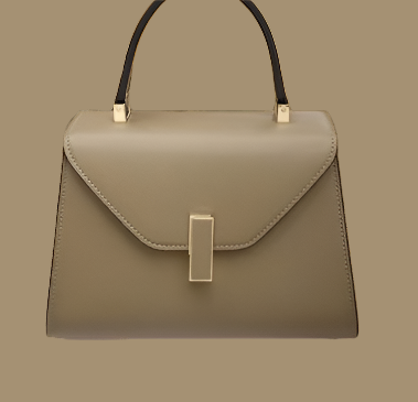 Stylish European Style Vegan Leather Top Handle Bag - Perfect for Day-to-Night Looks Taupe