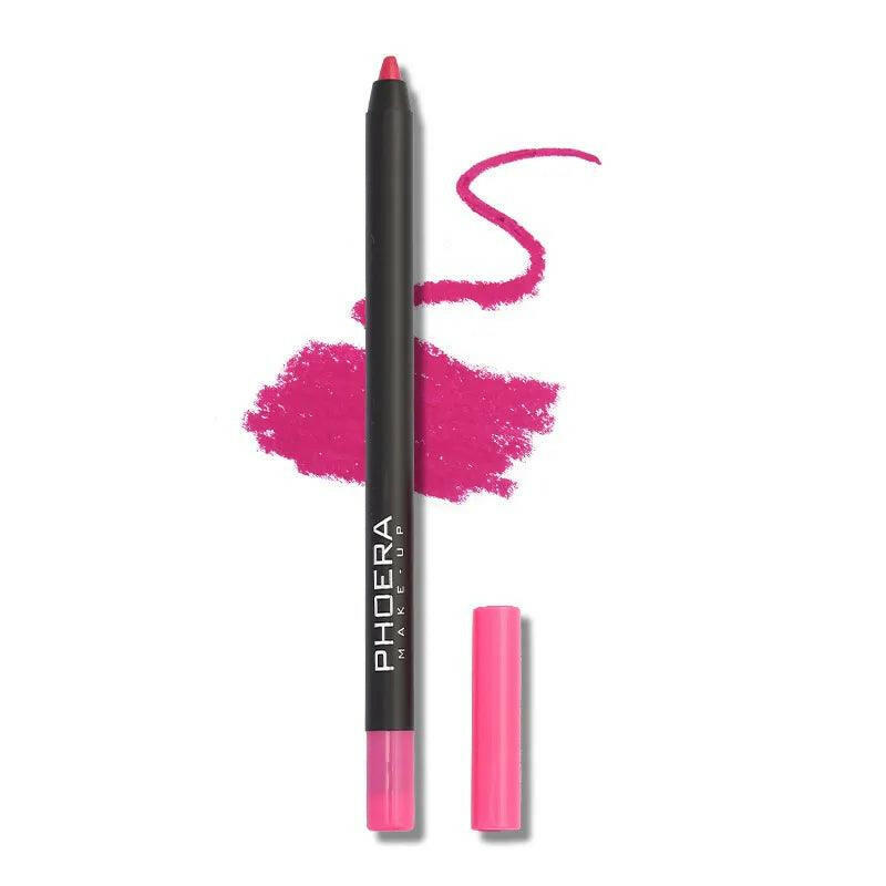 Waterproof Matte Lipliner Pencil - Long-Lasting Color 08