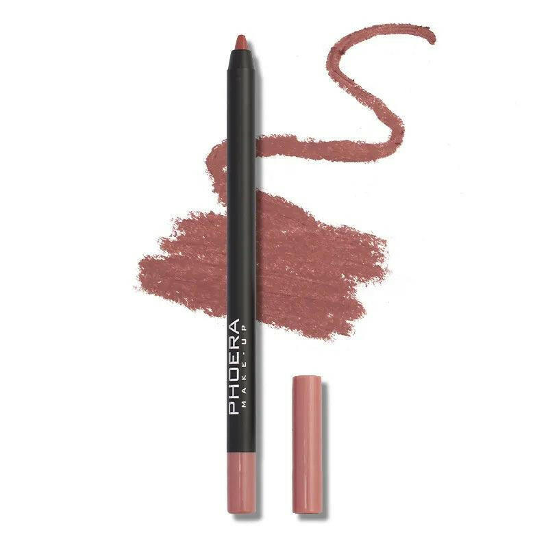 Waterproof Matte Lipliner Pencil - Long-Lasting Color 12