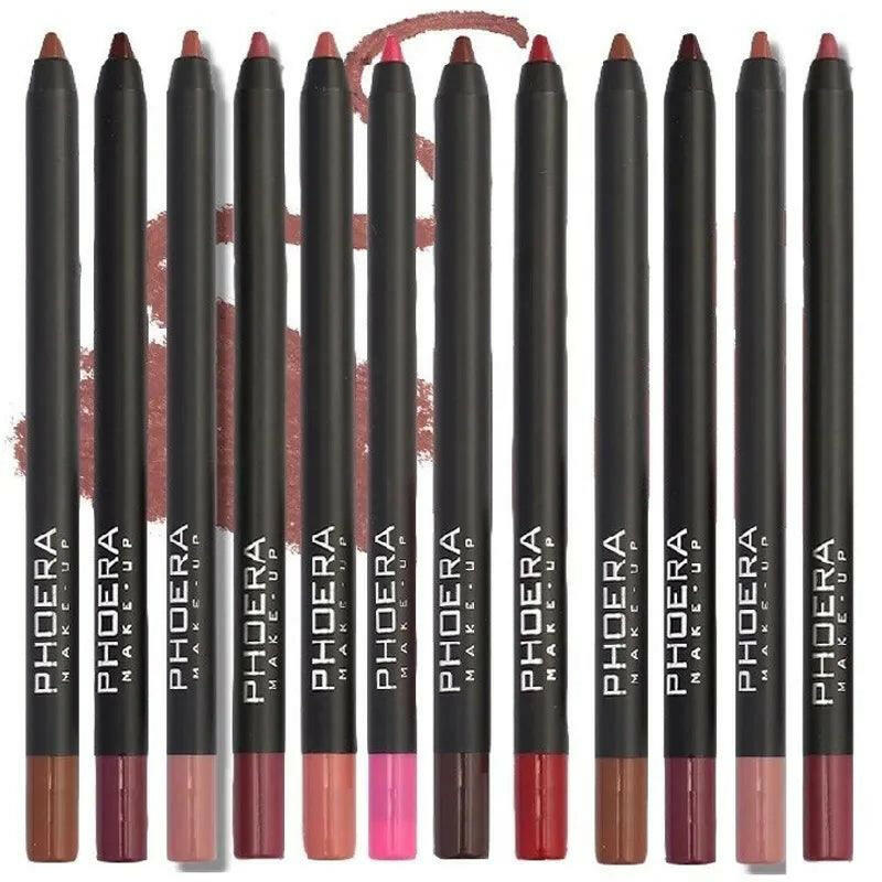 Waterproof Matte Lipliner Pencil - Long-Lasting Color